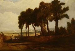 A Group of Trees at Grange by Edmund Thornton Crawford