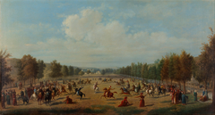 A Jereed Game in Kağıthane by Luigi Acquarone