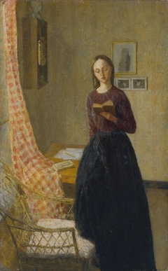 A Lady Reading by Gwen John