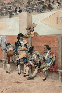 A Rest During the Bullfight