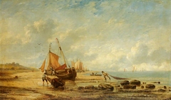 A Shore Scene by John Callow