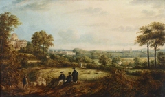 A View of Cambridge from the Observatory by Richard Banks Harraden
