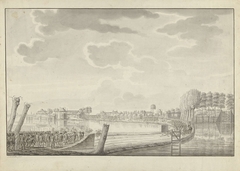 Aanval bij Ouderkerk aan de Amstel, 1787 by Jean George Teissier