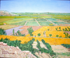 After Vincent 2. (2008), Oil on linen, 120 x 100 cm. by john albert walker