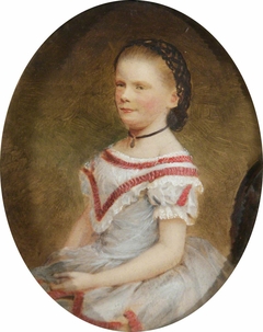 Alice Mary Darby, later Mrs Francis Alexander Wolryche-Whitmore (1852-1931) as a Young Girl