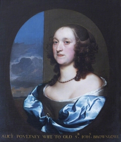 Alice Pulteney, Lady Brownlow (1604-1676) by Anonymous