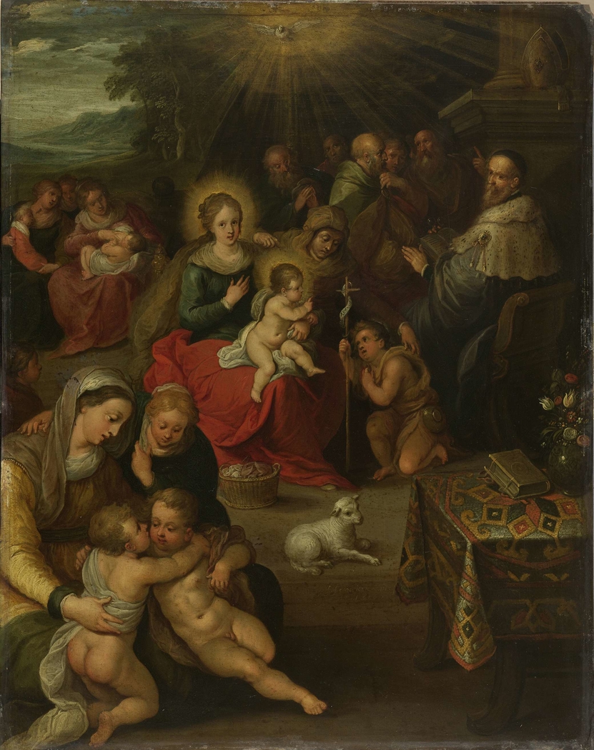 Allegory of the Christ Child as the Lamb of God