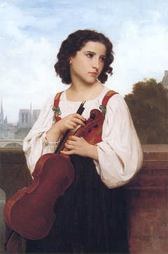 Alone in the World by William-Adolphe Bouguereau