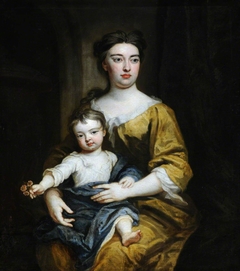 An Unknown Woman and Child, possibly Lady Rachel Russell, Duchess of Devonshire (1674-1725) and William Cavendish, 3rd Duke of Devonshire (1698-1755)