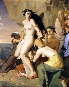 Andromeda chained to the Rock by the Nereids