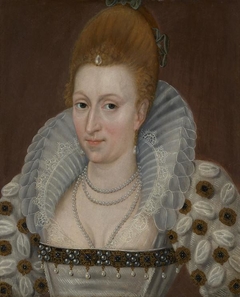 Anna of Denmark, 1574 - 1619. Queen Consort of James VI and I by John de Critz