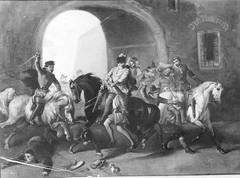 Anno 1577. Don Juan neemt het slot te Namen bij verrassing in by Karel Frederik Bombled