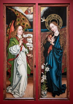 Annunciation by Martin Schongauer