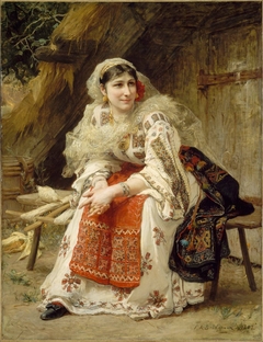 Armenian Woman by Frederick Arthur Bridgman