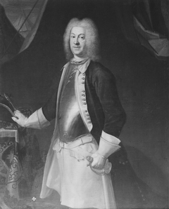 Arvid Knutsson Posse, 1689-1754 by Johan Henrik Scheffel