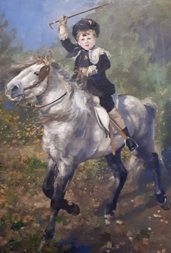 Au trot by Alfred Philippe Roll