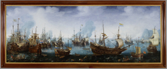 Battle of Gibraltar, April 25, 1607 by Cornelis Claesz van Wieringen