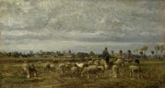 Berger et son troupeau
