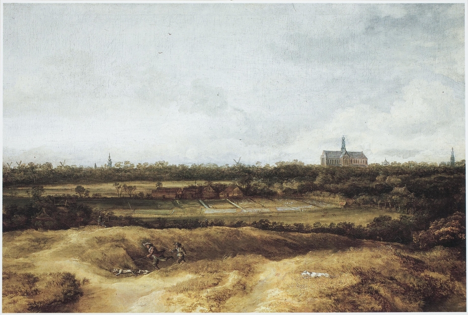 Bleaching fields near Haarlem