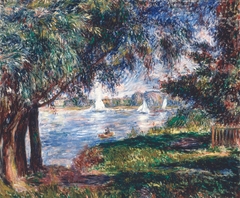 Bougival by Auguste Renoir
