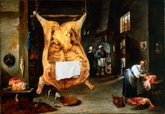Butcher Shop by David Teniers the Younger
