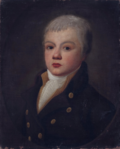 Childhood portrait of Jan Wołowicz (1778–?) by Maciej Topolski