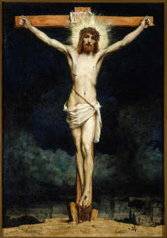Christ en croix by Jules-Élie Delaunay
