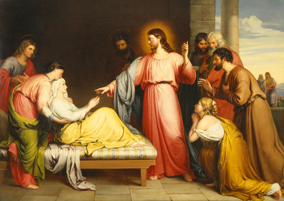 Christ Healing the Mother of Simon Peter’s Wife