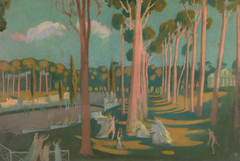 Classical Landscape with Figures by Maurice Denis