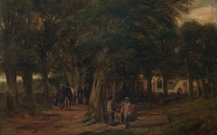 Coming From Church by David Cox Jr