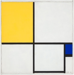Composition no II by Piet Mondrian