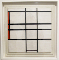 Composition with White and Red by Piet Mondrian