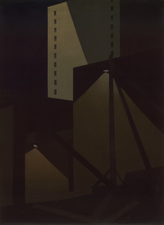 Construction: Night by George Ault