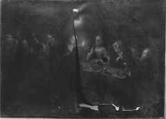 Das letzte Abendmahl (Nachahmer) by Godfried Schalcken