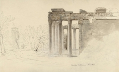De tempel van Antoninus en Faustina te Rome by Hugh William Williams