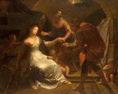 Death of Sophonisba. by Jacques-François Courtin