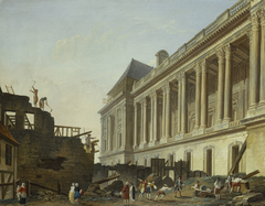 Dégagement de la colonnade du Louvre by Pierre-Antoine Demachy
