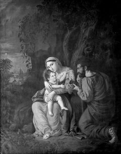 Den hellige familie by Carl Christian Seydewitz