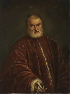 Der Prokurator Antonio Cappello (nach Tintoretto) by August Wolf