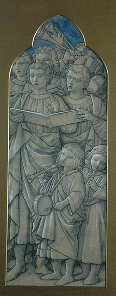 Design For A Stained Glass Window In Ely Cathedral by William Dyce - William Dyce - ABDAG003203