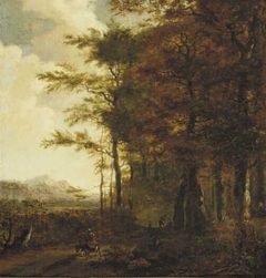 Edge of a Forest in the Evening by Jan Gabrielsz Sonjé