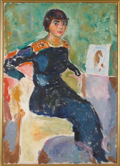 Elsa Glaser by Edvard Munch