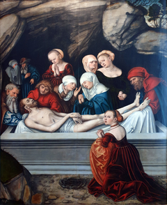 Entombment by Lucas Cranach the Elder