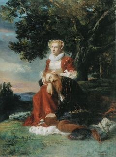 Erik XIV and Karin Månsdotter by Erik Johan Löfgren