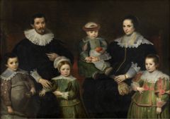Family portrait by Cornelis de Vos
