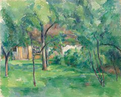 Ferme en Normandie, été (Hattenville) by Paul Cézanne