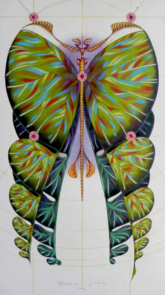 Fibonacci butterfly by federico cortese