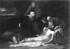 Grablegung Christi by Friedrich August von Kaulbach