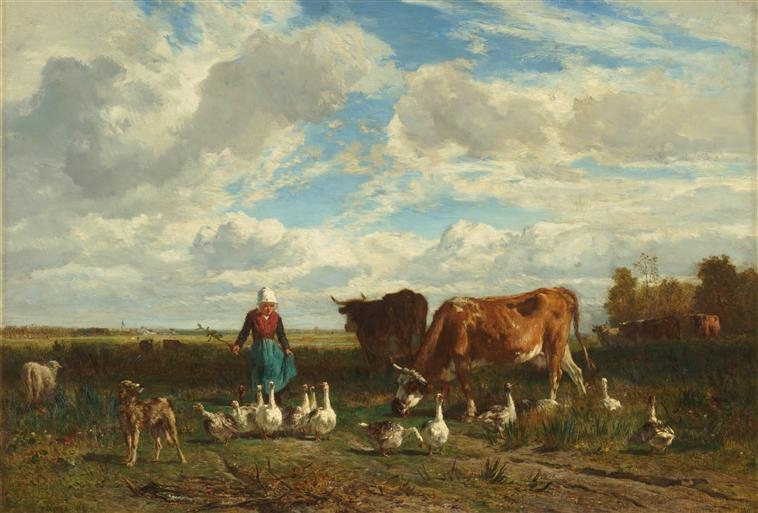 Grazing at the goose keeper