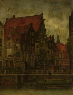 Grimburgwal in Amsterdam by Eduard Karsen
